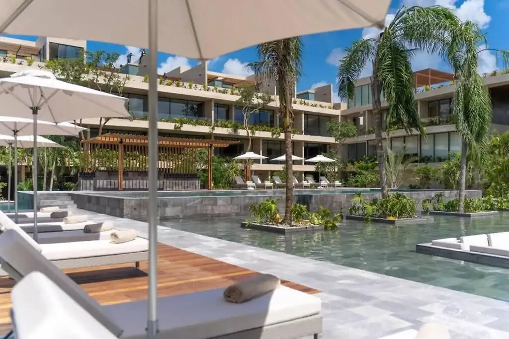 Moderno Departamento Dentro De Mystiq Con Atm Apartment Tulum Mexico